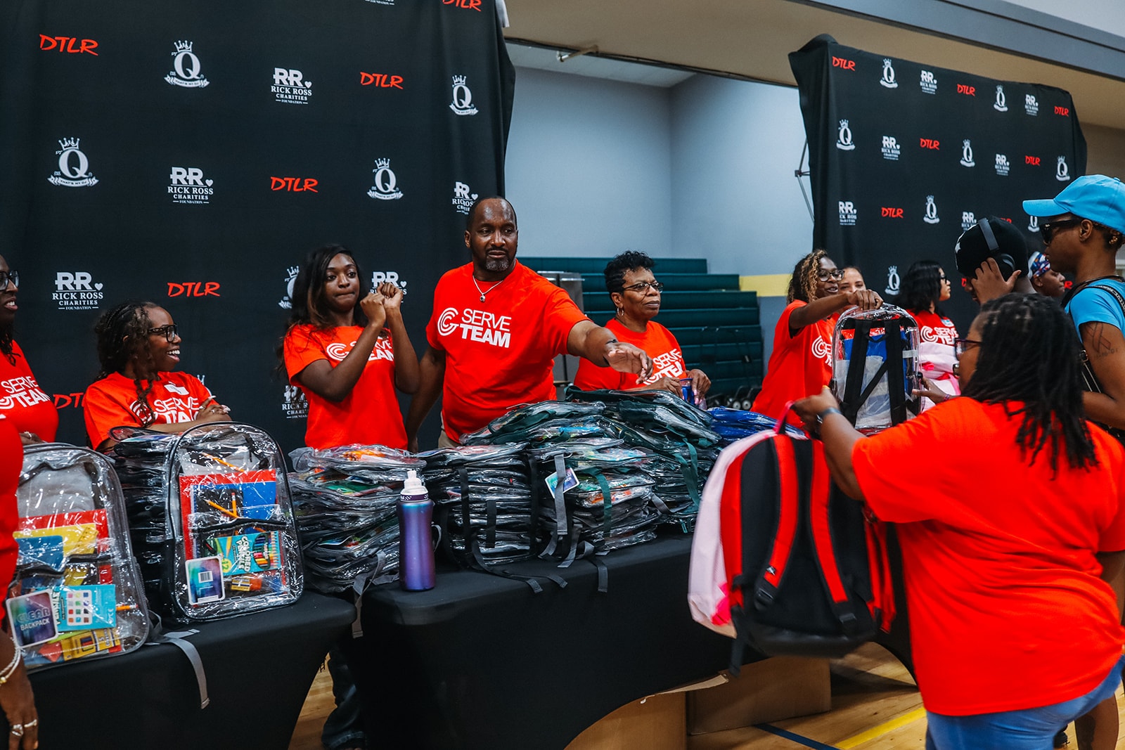 DJ Q's Back 2 School Community Giveaway Sponsored by Rick Ross Charities Foundation