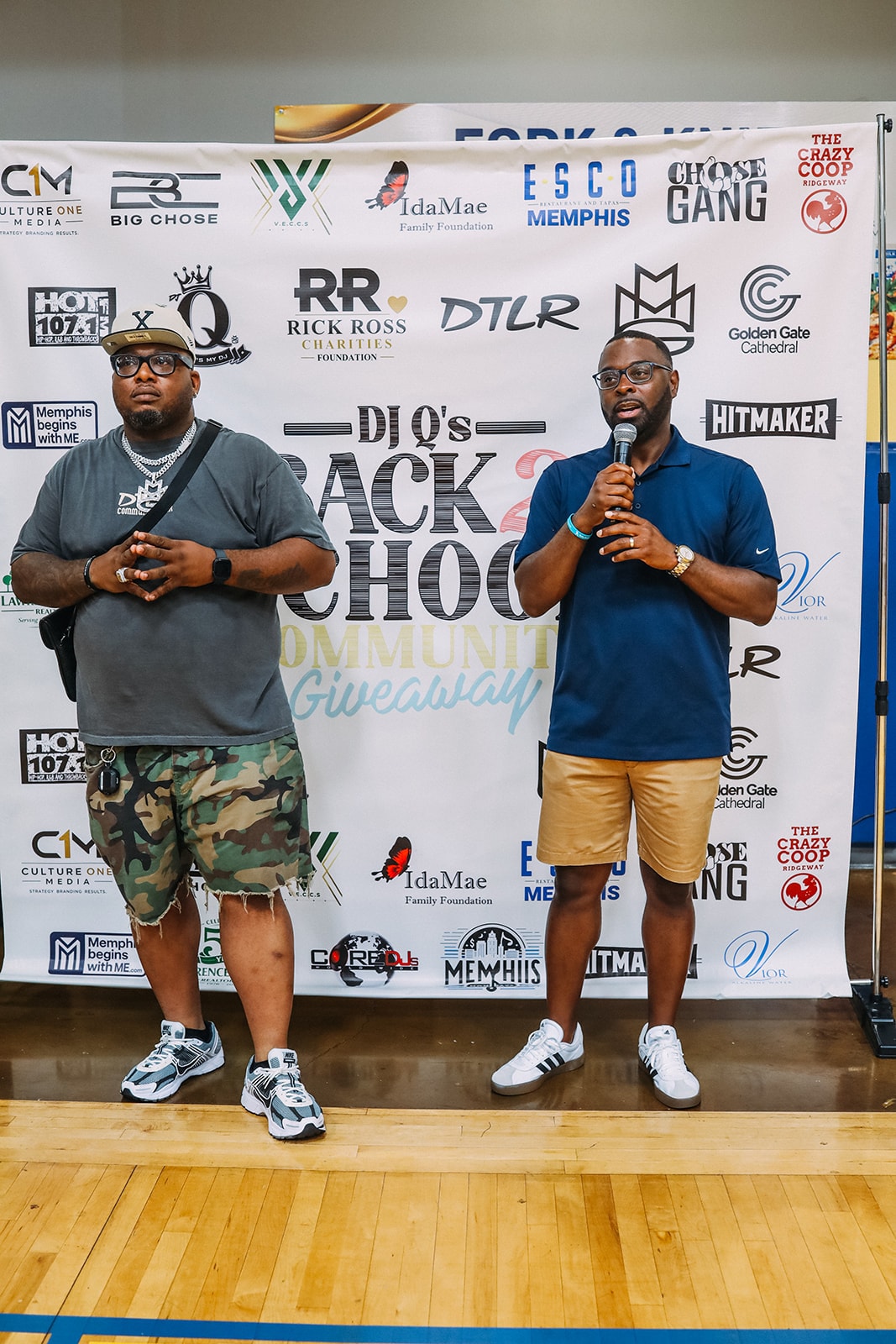 DJ Q & Memphis Mayor Paul Young